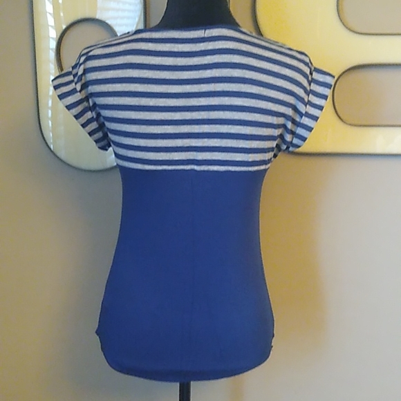 Willi Smith Striped Top - Picture 2 of 5